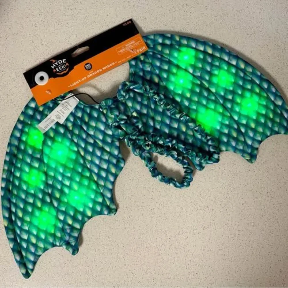 Dragon Wings Light Up Kids Halloween Costume